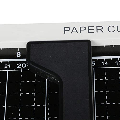 [US Stock]Black Steel Heavy Duty Professional Office Home A4 Paper Desk Tops Paper Cutter Trimmer Scrap Machine (Type4) - Thumbnail 4