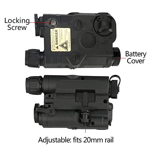 ACTIONUNION Airsoft PEQ15 Style Battery Box Dummy Battery Case for AEG