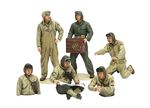 Tamiya Models U.S. Tank Crew Set (European Theatre)