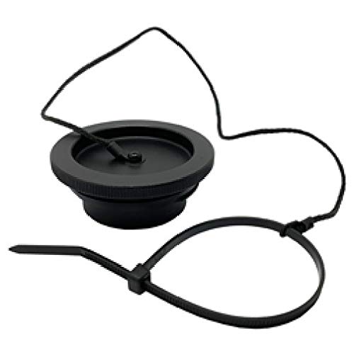 CEEP 92T0640P20 Circular Connector Metal Cap for Straight/Angled Plug & Receptacle with Coupling Nut, Size 40, Male, Black Finish