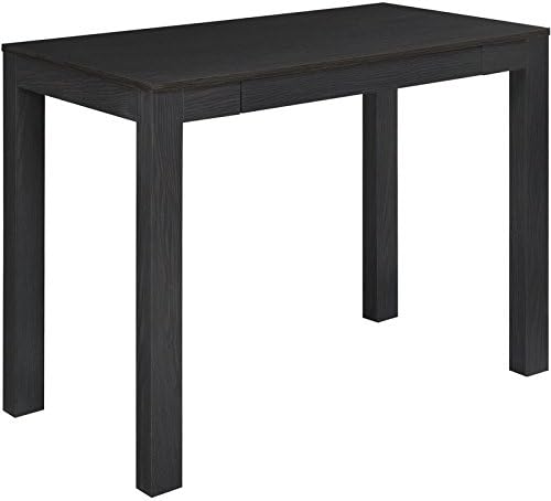 Contemporary Writing Desk With Storage Drawer, Computer Table For Home or Office (Espresso)