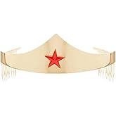 DC Comics Wonder Woman Golden Tiara with Red Gem Star