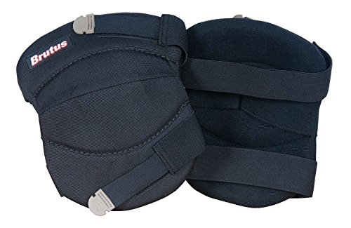 Brutus 79637BR Contour Washable Knee Pads for Hard and Soft Surfaces with Strap