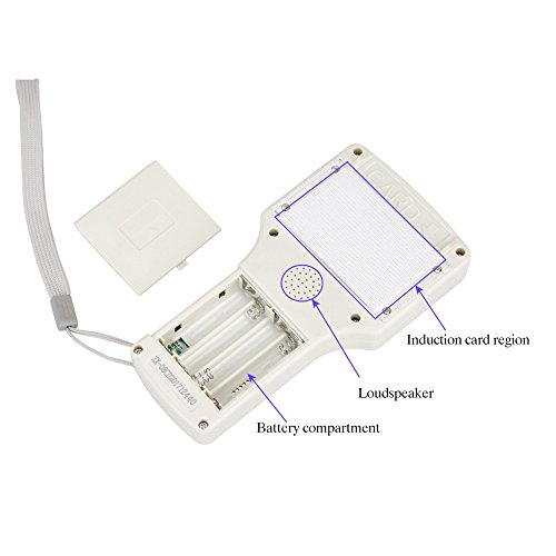 LIBO 10 Frequency NFC Copier Reader Writer RFID Door Phone Key Duplicator EM4305 ID Card 125 KHz 13.56MHz for Access Control System - Thumbnail 2