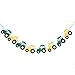 TiiMi Party Green Tractor Happy Birthday Banner Tractor Garland Banner Tractor Cake Toppers for Tractor/Farm / John Deere Themed Birthday Party Supplies Decorations