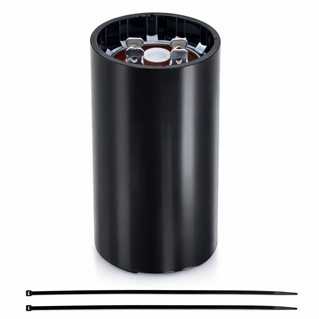 View 1 of 19988A Capacitor, 70 MFD 220 Vac 60 Hz Garage Door Opener Starting Capacitor Replacement Compatible with Genie 19988 and x-19988-a