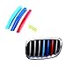 Jackey Awesome Exact Fit ///M-Colored Grille Insert Trims For 2012-2014 BMW E71 X6 Center Kidney Grill