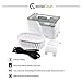 Ultrasonic Jewelry Cleaner for Diamonds, Rings, Necklaces, Watches, Eyeglasses, Sunglasses, Jewelry, Dentures, Tools, and Parts – InvisiClean Elite Ultrasonic Cleaner Model IC-2035