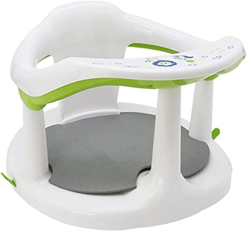 FMQSHOP Baby Bath Seat for Sit-Up Bathing Bathroom Chair with