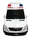Liberty Imports Bump and Go Action Ambulance with Siren and Flashing Lights, Toy Emergency Vehicle For Kids & Toddlers