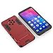 Nokia 9 PureView case, MAIKEZI Dual Layer Armor Hard Slim Hybrid Kickstand Phone Cover Case for Nokia 9 PureView (Red Kickstand Case)