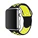 SMEECO Compatible with Apple Watch Band 42mm 44mm M/L,Soft Breathable Silicone Strap Replacement iWatch Bands for Apple Watch Series 4,Series 3, Series 2, Series 1 Sport Nike