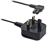5M Figure Fig of 8 IEC C7 Mains Power Lead Cable - Right Angled