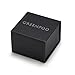 Greenpod 6mm 8mm EKG Heartbeat Wedding Band Silver Black Tungsten Carbide Ring for Men Women Color Changing Comfort Fit Size 4-15