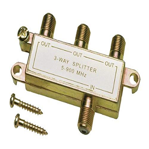 Allen Tel Ct413 Coaxial 5-900 Mhz 3-Way Splitter