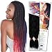 Supreme Super X TZ Braid Pre Stretched Pre Combed Expression Hair for Braiding 2 Bundles in 1 Pack 48 Inches (3 Packs Bundle Deal) (1)