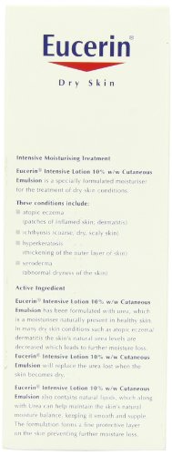 Eucerin Dry Skin Intensive 10% W/w Urea Treatment Lotion - 250ml