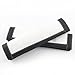 SEG Direct Black and White Seat Belt Pads Pack of 2