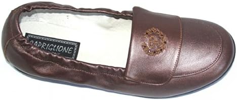 Capriglione Girls Ballerina Shoe, Style 1257. Size EU 33 (US 1.5-2). Made in Italy