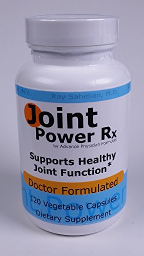 Joint Power Rx Supplement for Joint Health and Support w/ Glucosamine Sulfate, Chondroitin Sulfate, MSM, CMO, Boswellia, Turmeric, Curcumin, Cats Claw, Devils Claw, Grape Seed Extract, Sea Cucumber 120 Capsules - Formulated By Dr. Ray Sahelian, M.D., a Highly Respected Medical Doctor and One of the World's Top Expert on Natural Supplements