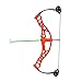 NXT Generation Nitro Blazer Compound Bow Kit ORANGE - Accurate Bowhunting AND Archery Target Practice and Play for Kids - Unisex - Comes with 3 Safe Foam Suction Cup Arrows