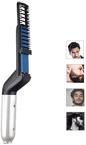 Electric Beard Comb Multifunctional Hair Quick Beard Straightening Style Magic Comb Hair Men