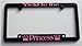 Yield to the Princess License Plate Frame Cover Decal Set