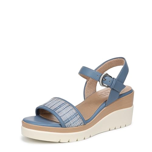 Naturalizer Graciela Wedge Sandal Blue