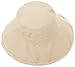 Simplicity Summer Solid Cotton Bucket Hat with Big Fold-Up Brim, Khaki