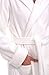Alexander Del Rossa Womens Turkish Terry Cloth Robe, Thick Hooded Bathrobe, Small-Medium White (A0105WWHMD)