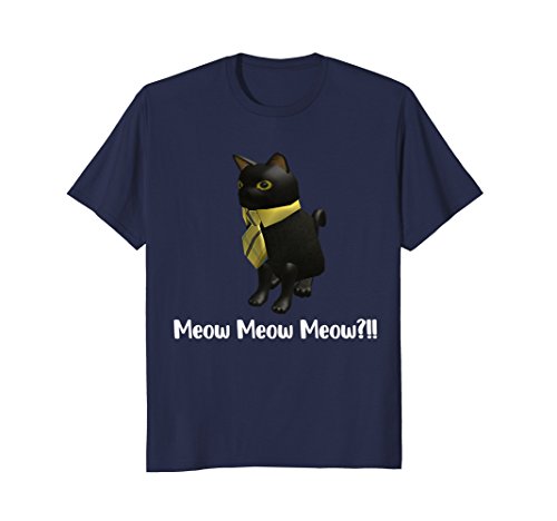 Black Business Cat Meow Kitten T Shirt Tee Tshirt Desertcart