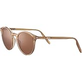 Serengeti Leonora Round Sunglasses For Women +BUNDLE with ACCESSORY EYEWEAR KIT