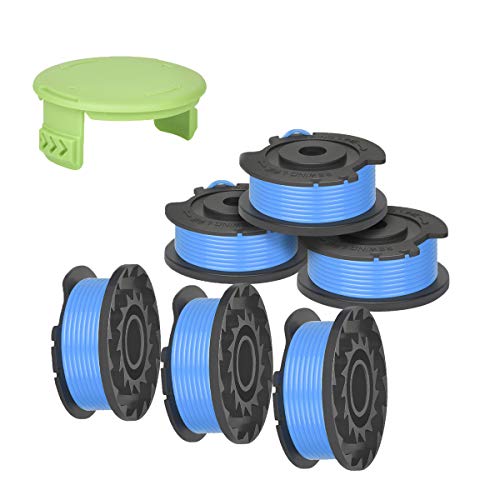 Weed Eater String for Greenworks Single Line AutoFeed Replacement Trimmer Line Spool, 6