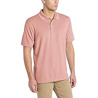 Cubavera Men's Essential Textured Performance Polo Shirt