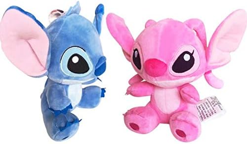 Best Quality - Movies & TV - 20cm Stitch Plush Toys High Quanlity for Kids Stuffed Animals Anime Lilo and Stitch New Year Birthday for Children Gifts - by Pasona - 1 PCs