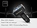 NewVan Tech LED Display Car Charger, 3.1A Dual USB Smart Output Car Charger for Most of Smart Cell Phone and Tablets