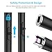 Candle Lighter，ARINA USB Lighter With Triple Safety Rechargeable Flameless Windproof Portable And Small Pocket Size Best For Party,Kitchen And BBQthumb 2