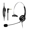 TWOTW-Headset-Mono-Noise-Cancelling-Microphone-Volume-Control-35-mm-Jack-PC-Headphones-for-Mobile-Phone-Smartphone-Computer-Comfort-Strong TWOTW Headset Mono Noise Cancelling Microphone Volume Control 3.5 mm Jack PC Headphones for Mobile Phone Smartphone…