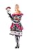 Spooktacular Creations Halloween Women’s Day of The Dead Costume, Senorita Dress for Women, Adult Halloween Costume for Party, Mexican Games Role Play (Medium)
