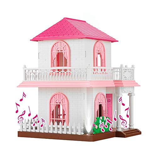 ZDAMN DIY Spielzeughaus Kinderhaus Uptown Puppenhaus Möbel for interaktive und einfallsreiche Wiedergabe Modellbau… – Bild 3
