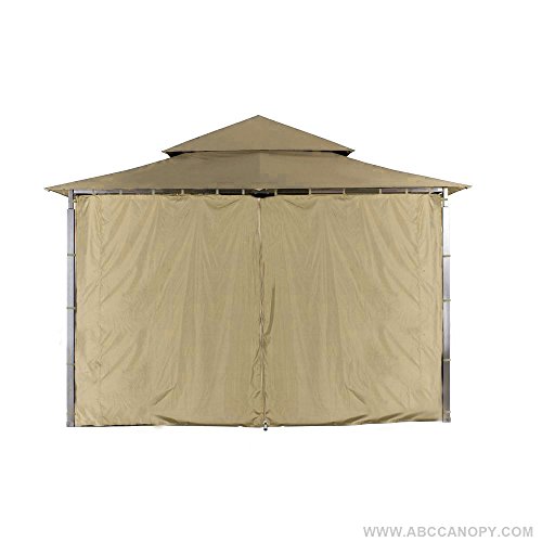 Abccanopy Replacement Gazebo Privacy wall for Target Madaga Gazebo (Beige)