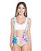 iHeartRaves Womens Suspender High Waisted Cheeky Rave Booty Shorts Bottoms