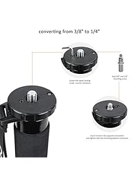 Video Monopod con pies para DSLR Fluid Head Coman KX3131 2 en 1 trípode y monopie Combo para cámara