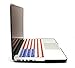 Old MacBook Pro 15 Inch Case A1398 (2015-2012), iZi Way US Patriotic Rubber Coated Hard Shell Case Cover for Apple Previous Mac Pro 15 with Retina Display (NO CD ROM) - Retro American Flag