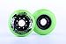 8-pack, Cougar Inline Skate/Rollerblade Wheels (Lime Green, 76mm)