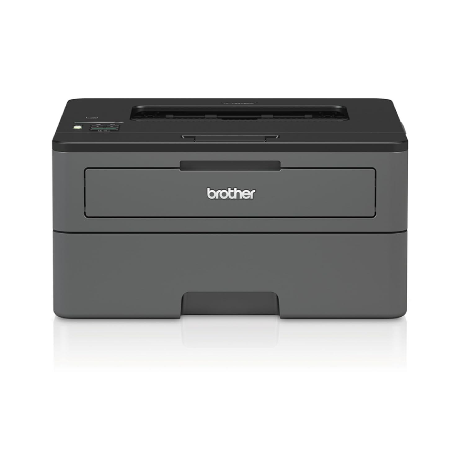 Brother HL-L2375DW Mono Laser Printer - Single Function, Wireless/USB 2.0, 2 Sided Printing, A4 Printer, Small Office/Home Office Printer, Dark Grey/Black