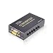 eKL VGA to AV Adapter Converter Box VGA Input Composite RCA S-Video VGA Output Computer PC Laptop to TV Display Projector Connector primary