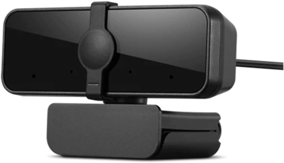 Lenovo Essential FHD Webcam, Black, Standard - Image 4