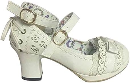 新発売 和風原宿スイートロリータヴィンテージpuメアリージェーンシューズfor女の子 25