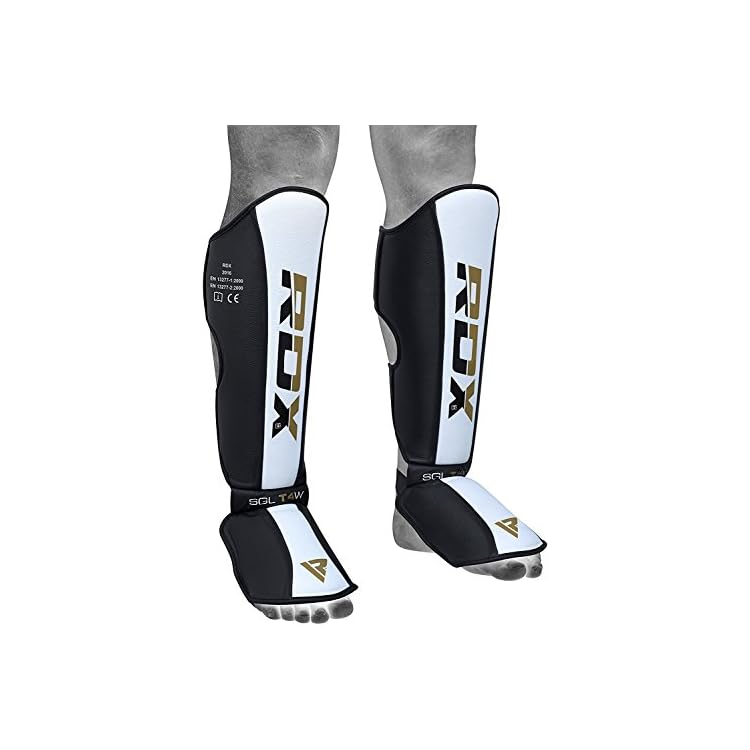 RDX Shin Guards for Muay Thai, Kickboxing, MMA Training and Fighting